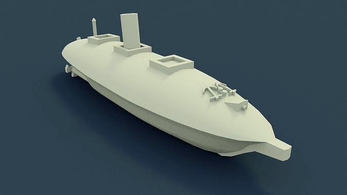 CSS Manassas 1861 | 3D