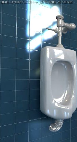 Urinal 3D Model