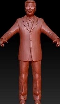 Full-body man  3D model | 3D