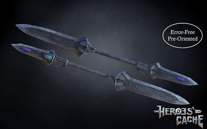 Monster Hunter World - BlackSteel Insect Glaive | 3D