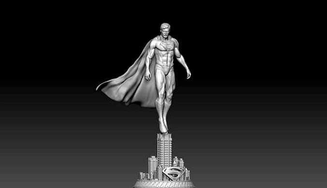 Reeves superman and kent superman bust by Fragmintz | 3D