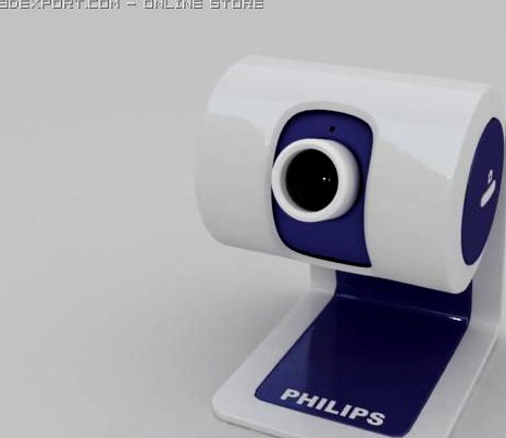 web camera philips 3D Model