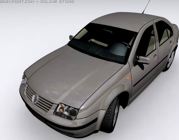 VW BORA 3D Model