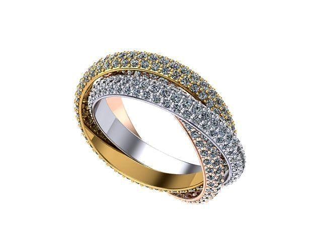 Trinity Ring  | 3D