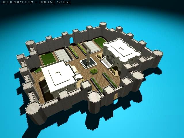 The Castle 3D Model