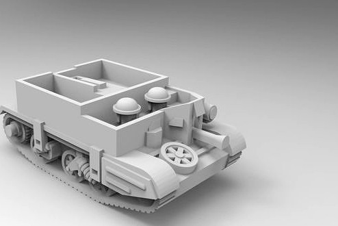 British Universal Carrier MkII | 3D 