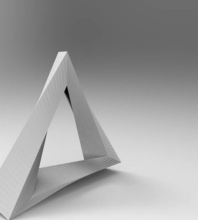 Penrose Triangle | 3D 