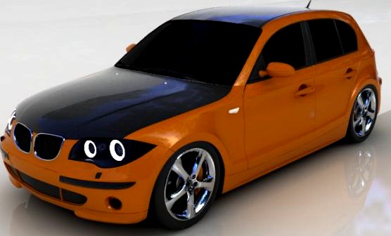 BMW Serie 1 3D Model