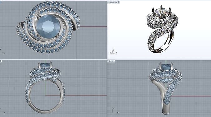 Cartier ring | 3D 