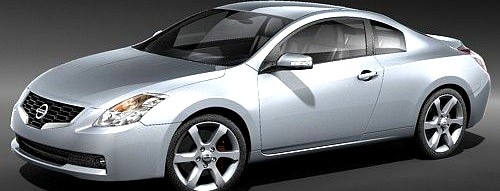 Nissan Altima Coupe 2009 3D Model