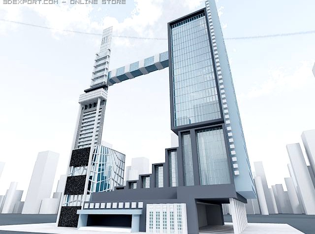Imaginary Building 3D Model