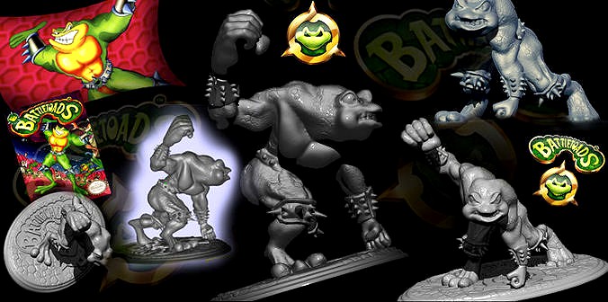 BATTLE TOADS | 3D