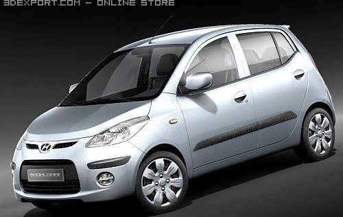 Hyundai i10 3D Model