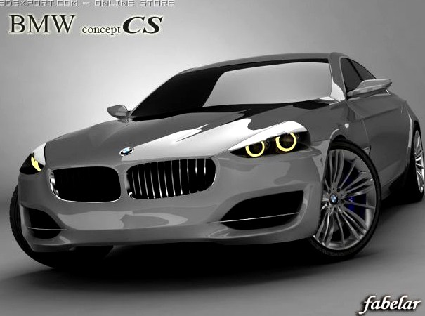 BMW Concept CS 3D Model