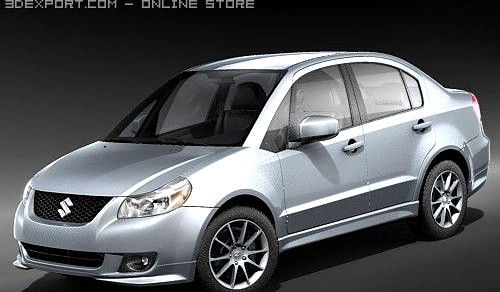 Suzuki SX4 Sedan 3D Model