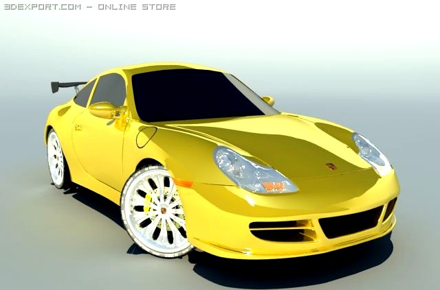 Porsche 911 Turbo 3D Model