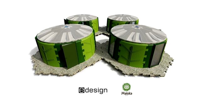 Maloka temporary shelter