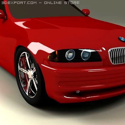 BMW 3er E46 3D Model
