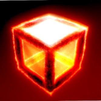 Burning Cube