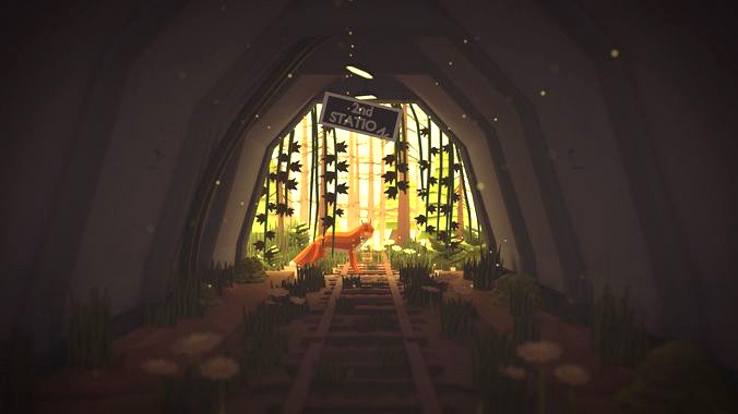 Fox Low Poly
