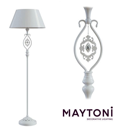 Floor lamp Passarinho ARM001-FL-01-W Maytoni Classic