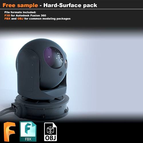 Free sample - Hard-surface model pack