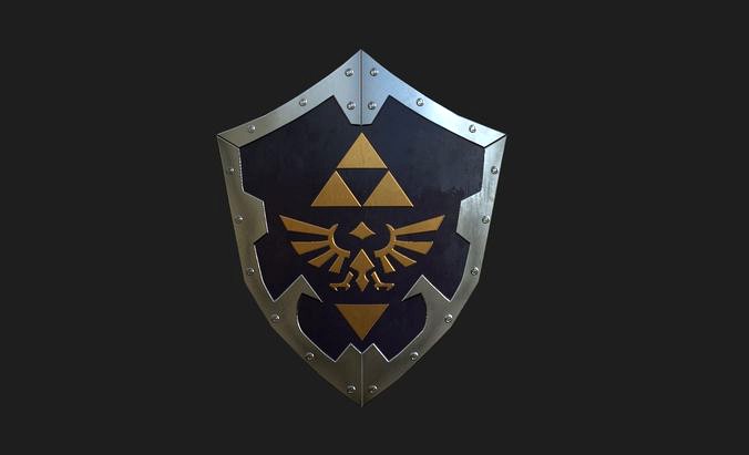 Zelda Link Shield Custom
