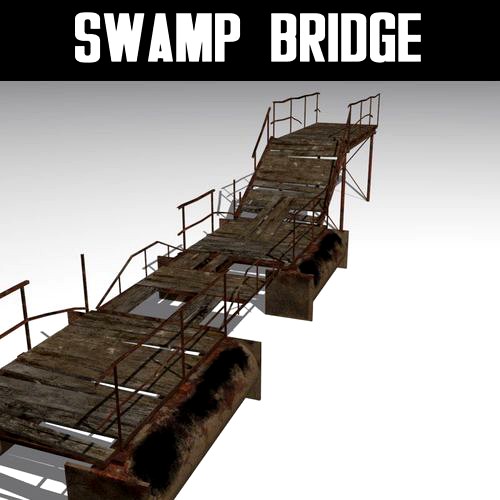Postapocalyptic Swamp Bridge