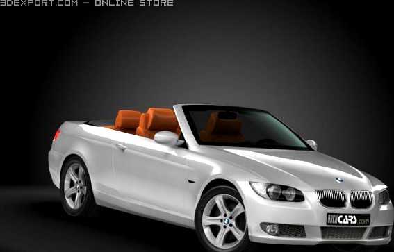 2008 BMW 3 Series Cabriolet 3D Model