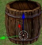 Wood Barrel - Low Poly