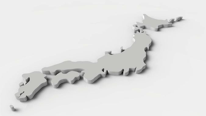 3d Japan Map Free