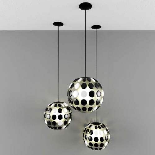 Button Ceiling Light