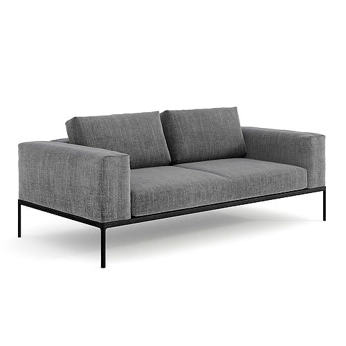 Gloster Grid Sofa Unit - 3