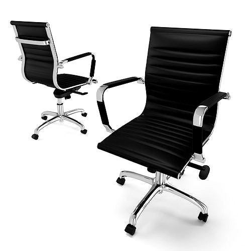 Regency Solace Black Swivel Chair
