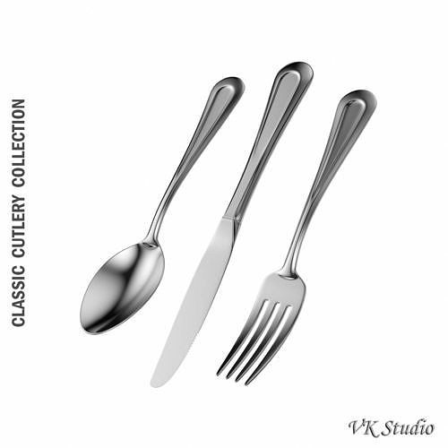 Dessert Knife Fork Spoon Classic Cutlery