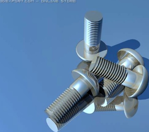 Bolts 3D Model