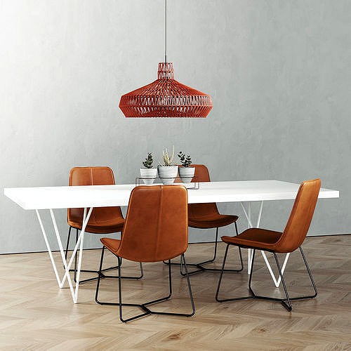 CB2 Dylan Dining table set