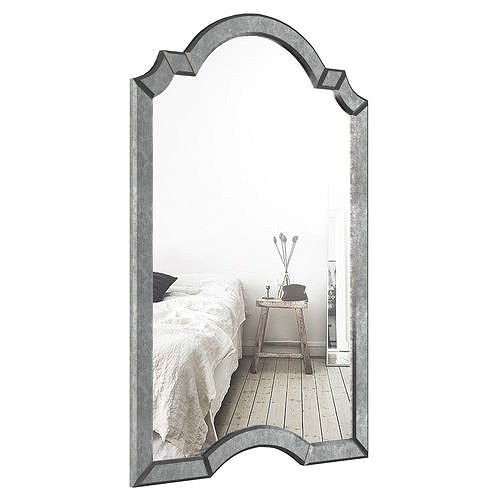 Ekaterina Arch Crowned Top Wall Mirror WLAO1197 3d model