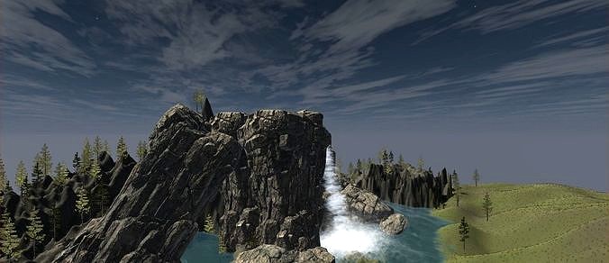 Waterfall Environment