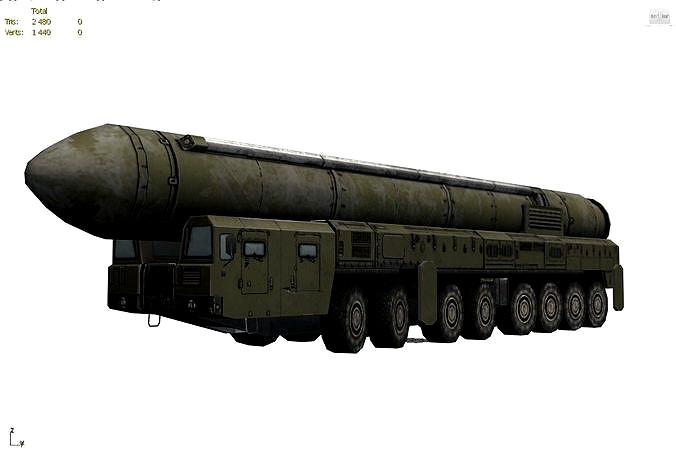 Topol-M military rocket launcher