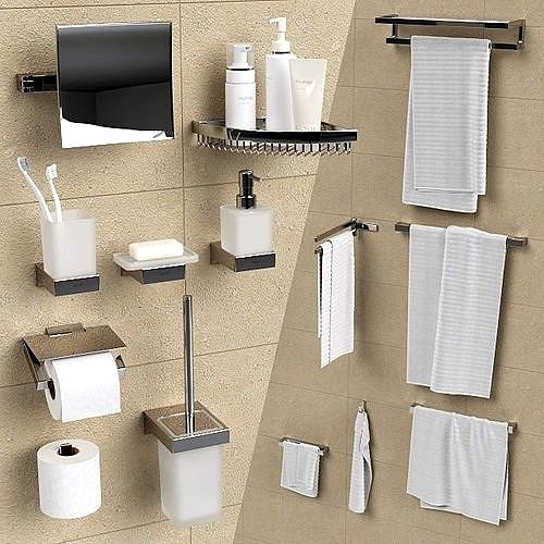 Bathroom accessories Grohe Selection Cube