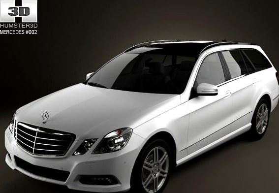 Mercedes Benz E class estate 3D Model