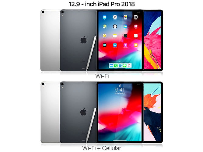 Apple iPad Pro 12-9 inch 2018 and New Apple Pencil
