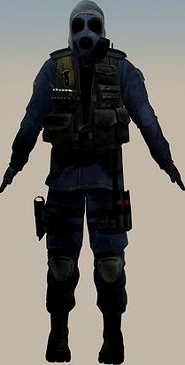 OMON cs go 3d model