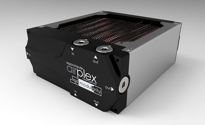 Aquacomputer Airplex Modularity 120mm Radiator