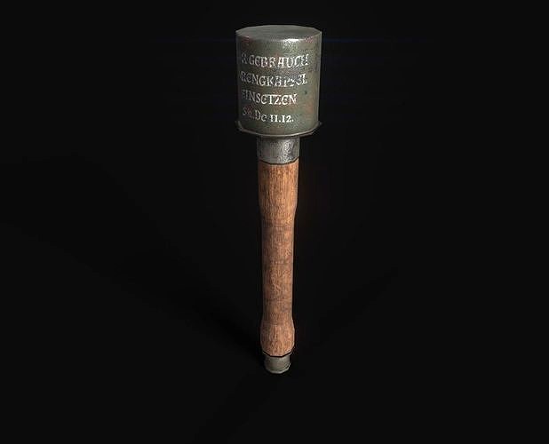 Stielhandgranate - Wehrmacht hand grenade