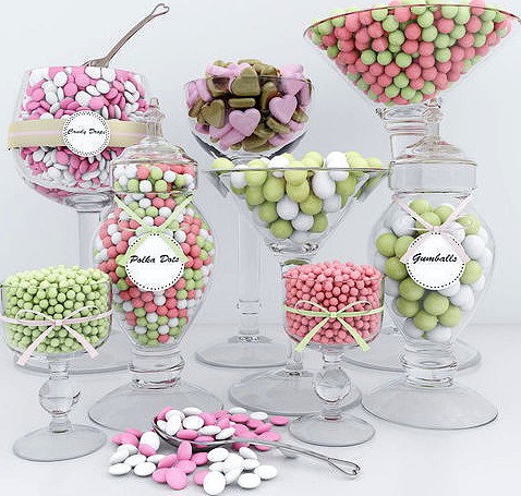 Polka Dots candy bar