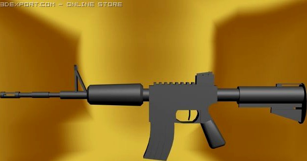 M4a1 3D Model
