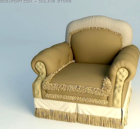 Soft Chair 3D Model