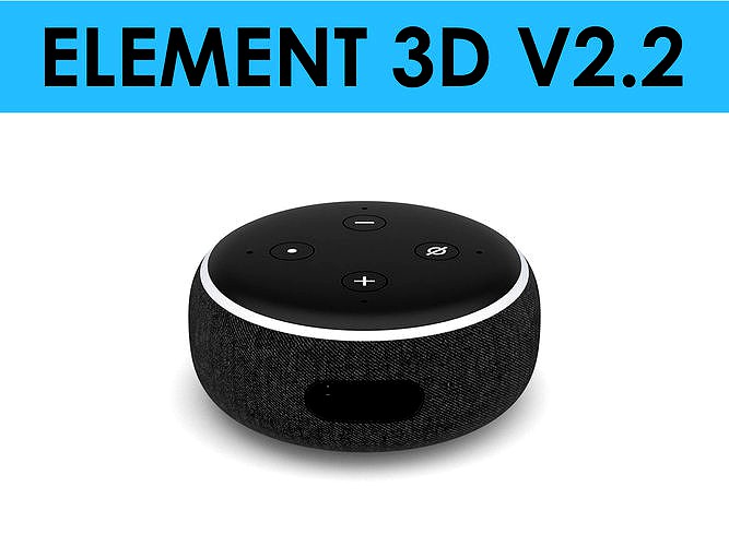 E3D - Amazon Echo Dot 3rd 2018